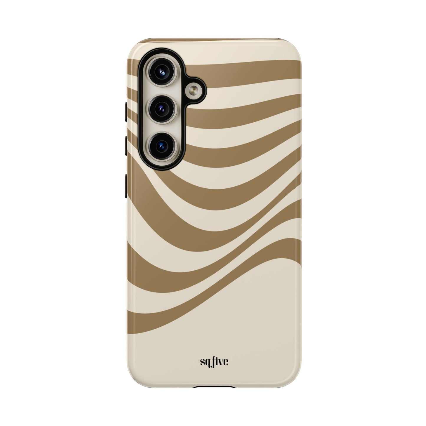 Brown Wavy Tough Cases