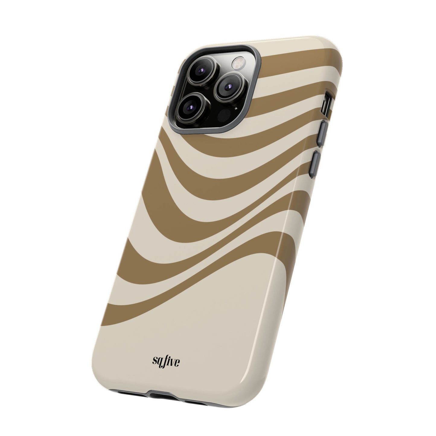 Brown Wavy Tough Cases