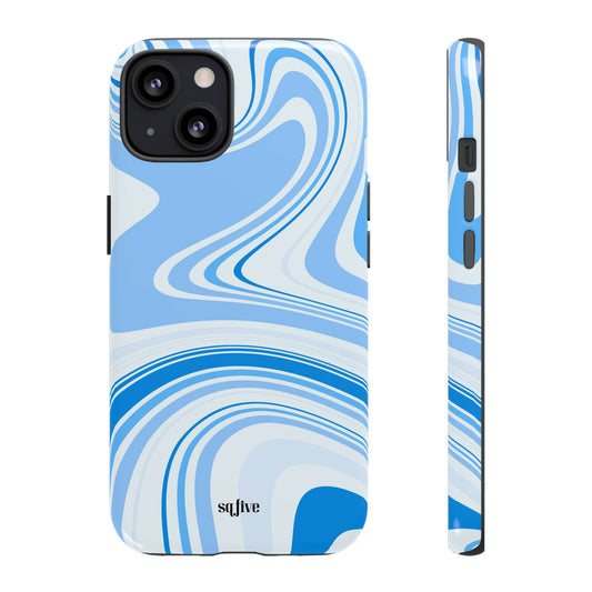 Blue Swirl Tough Cases