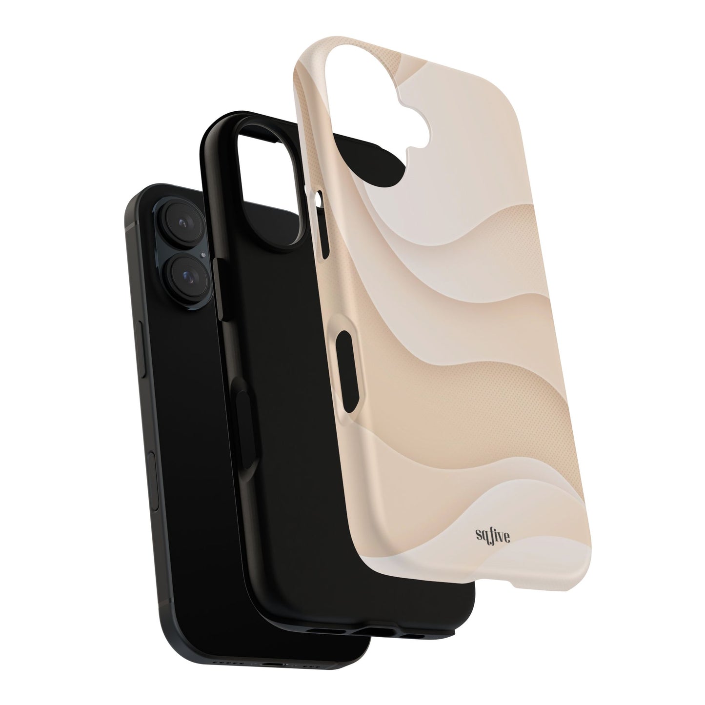 Brown Wavy Tough Cases