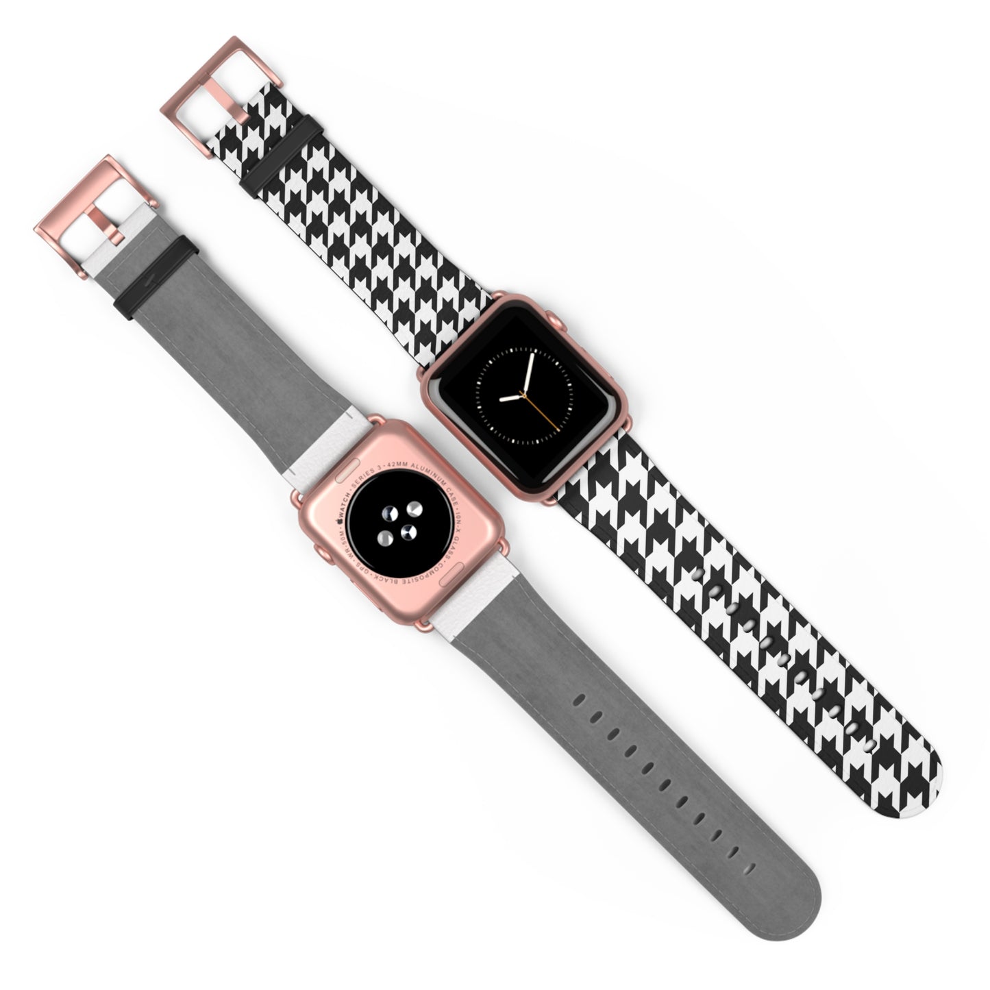 B/W pattern Watch Band