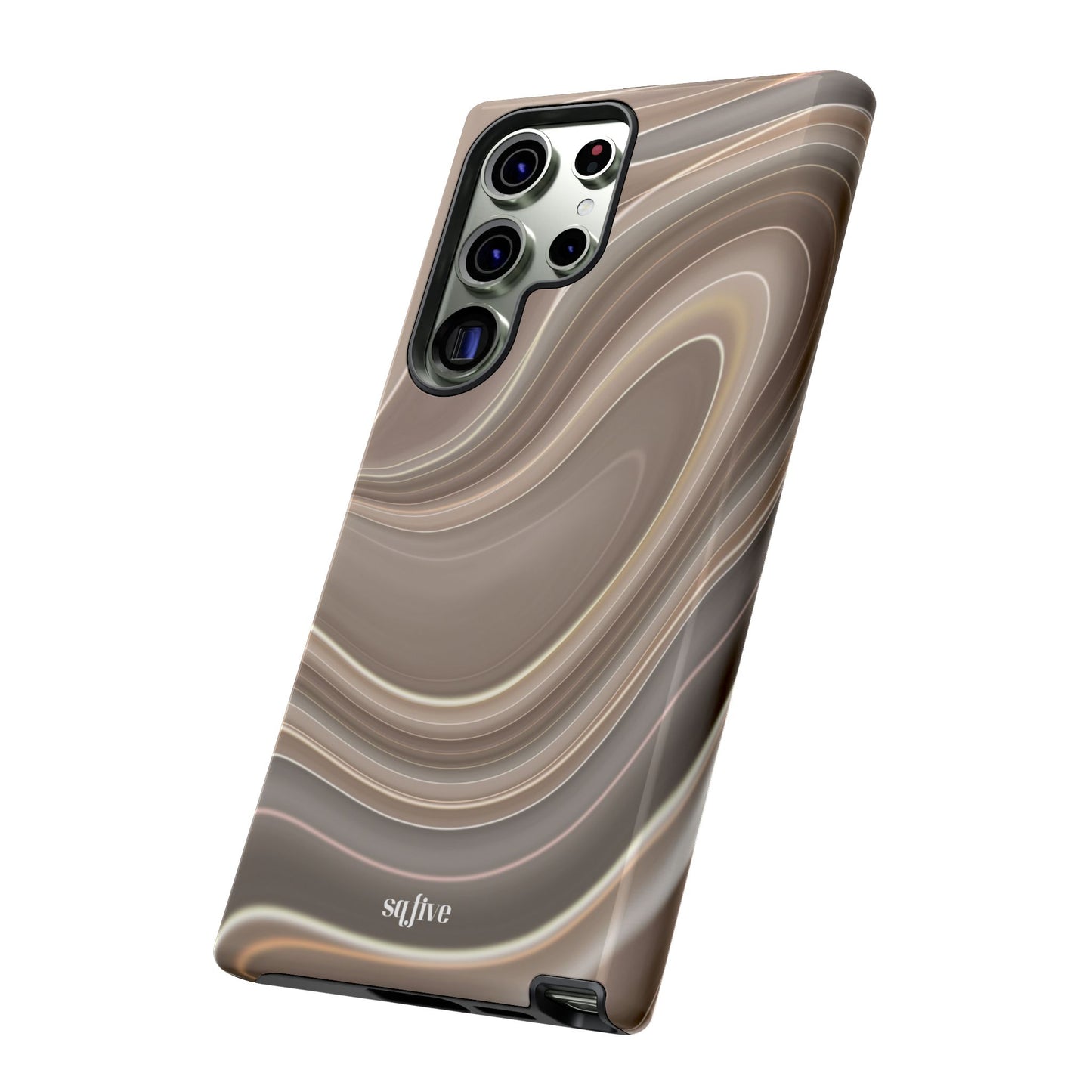 Brown Wavy Tough Cases