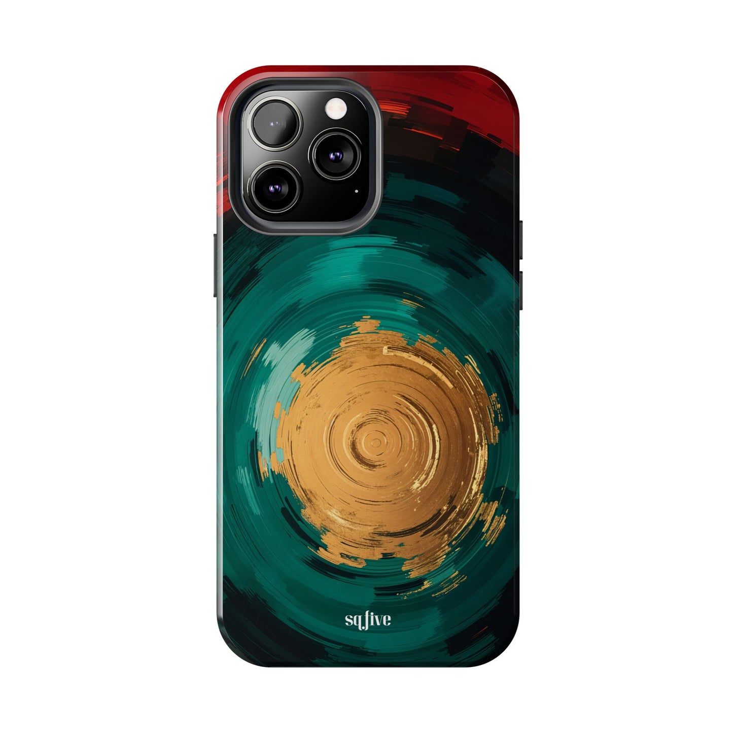 Abstract Art Tough Phone Case - Vibrant Design for Stylish Protection