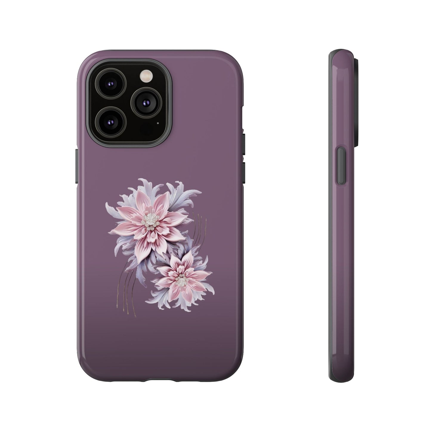 Purple Flower Tough Cases