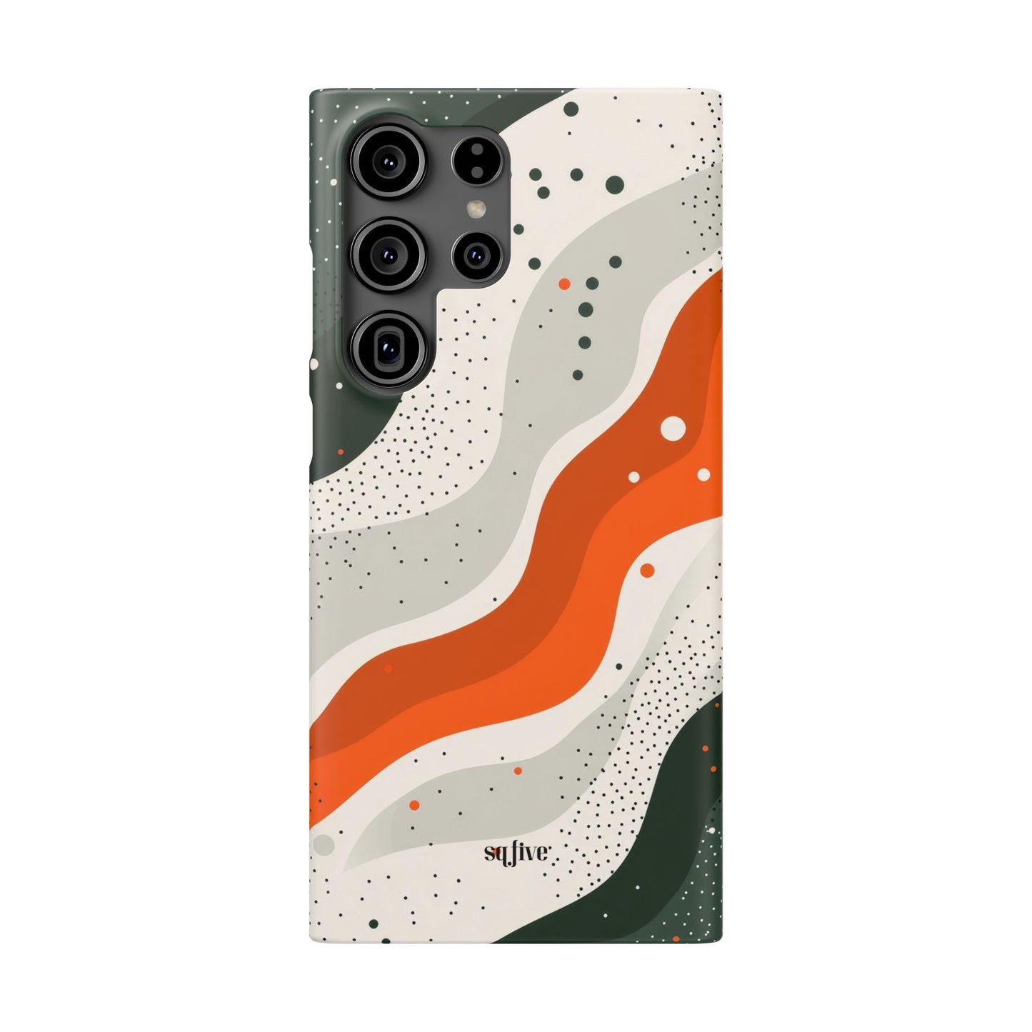 Orange Abstract Slim Cases