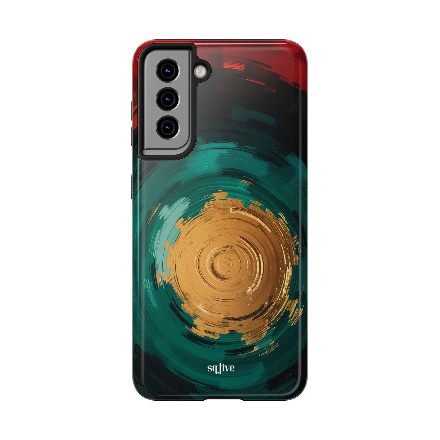 Abstract Art Tough Phone Case - Vibrant Design for Stylish Protection