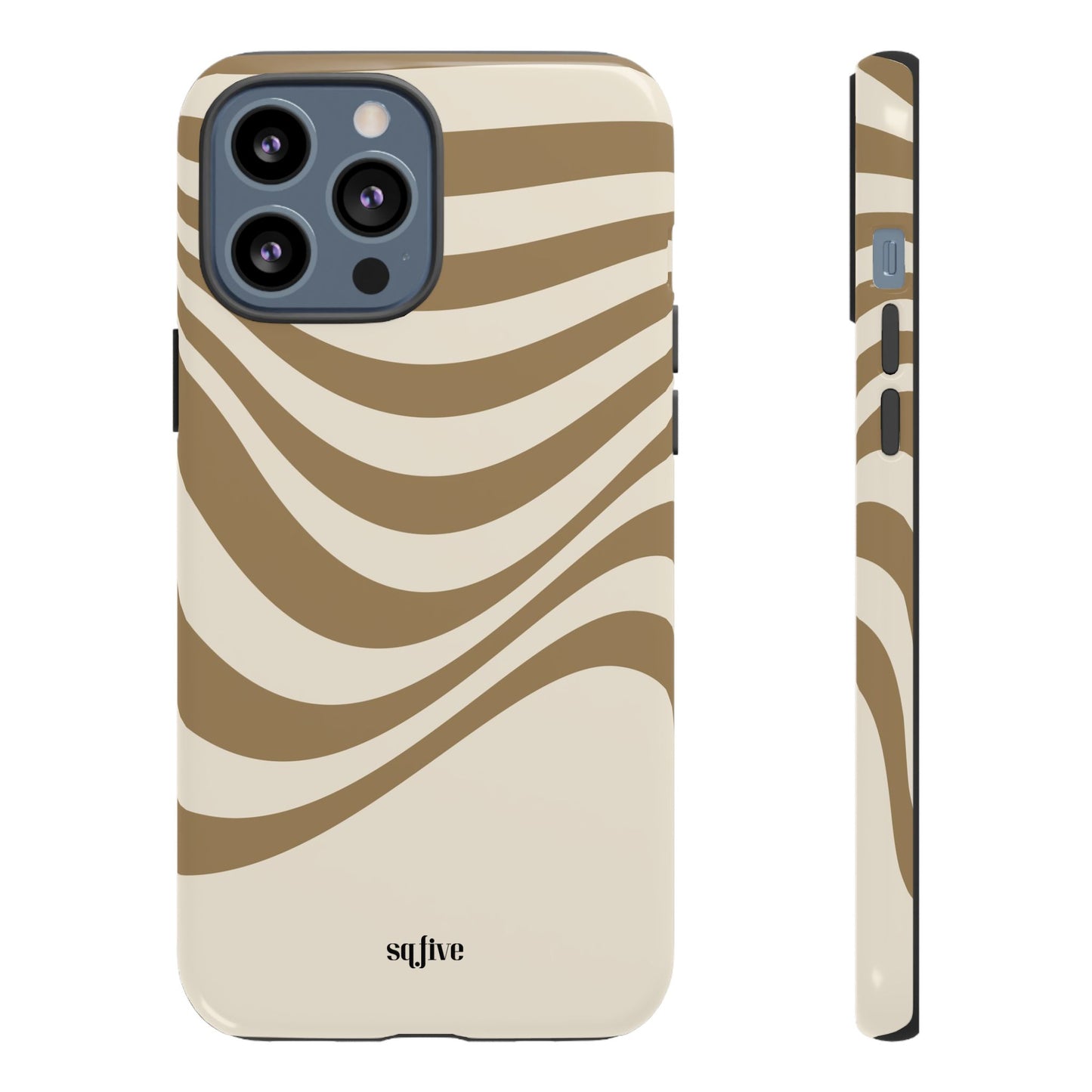 Brown Wavy Tough Cases