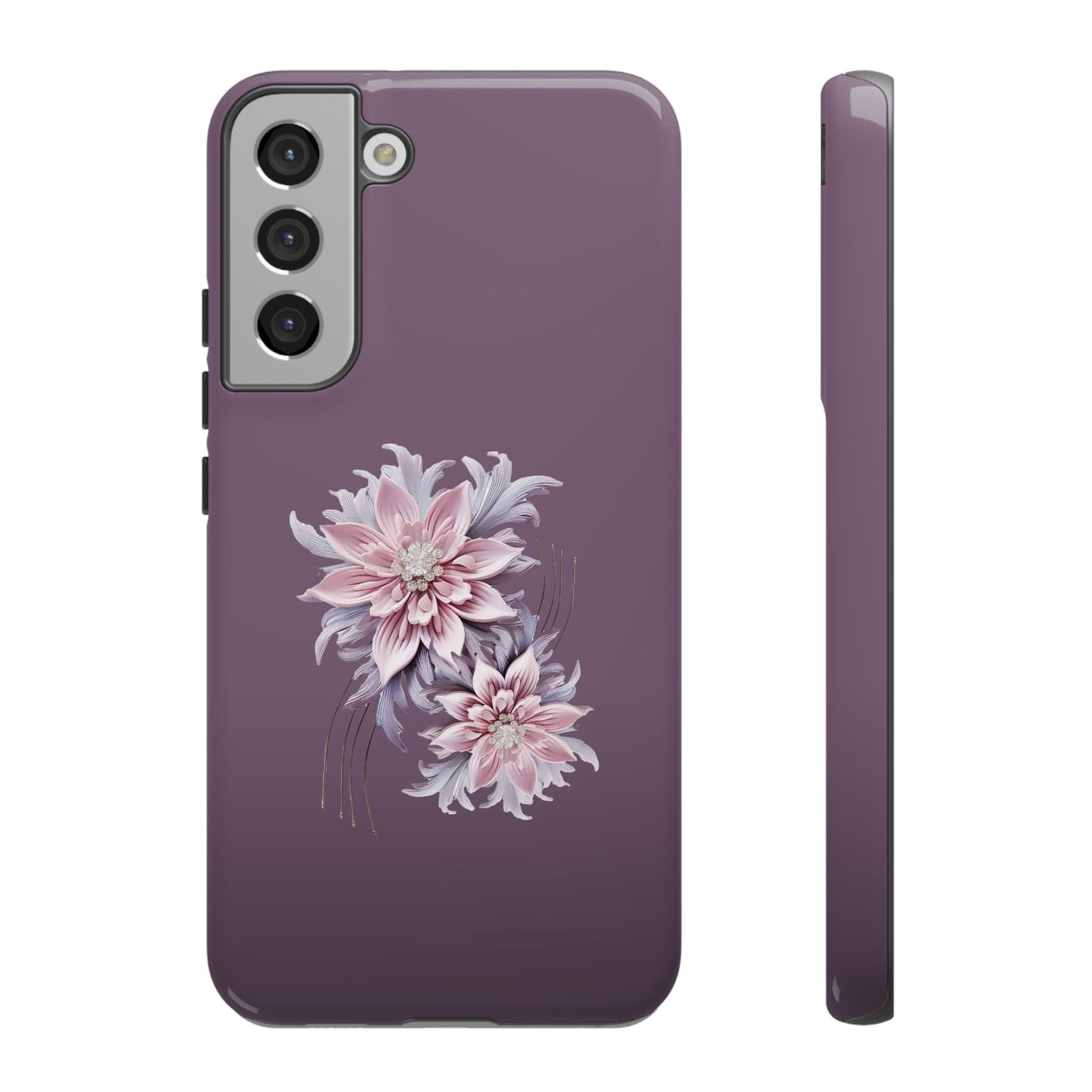 Purple Flower Tough Cases