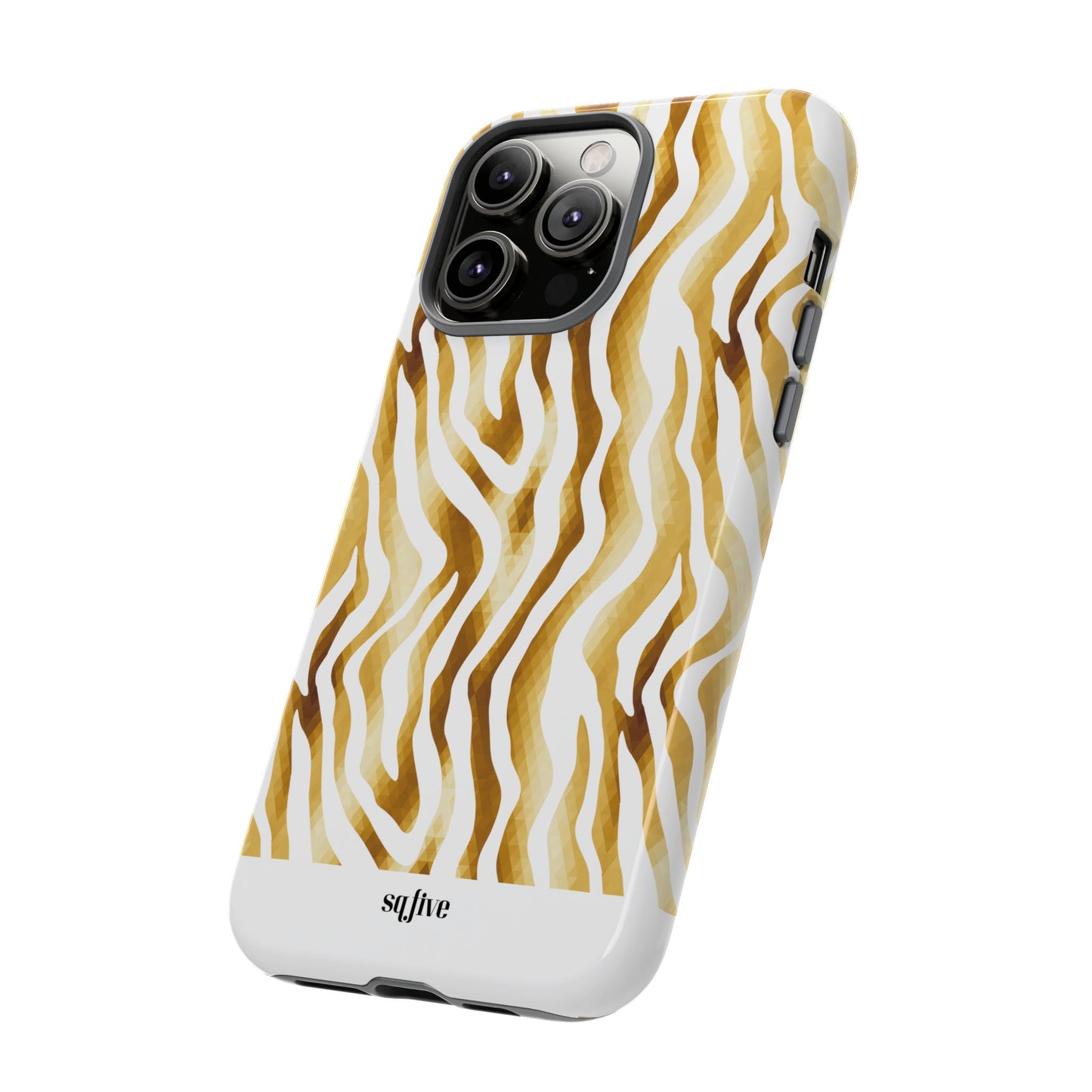 Golden Wavy Tough Cases