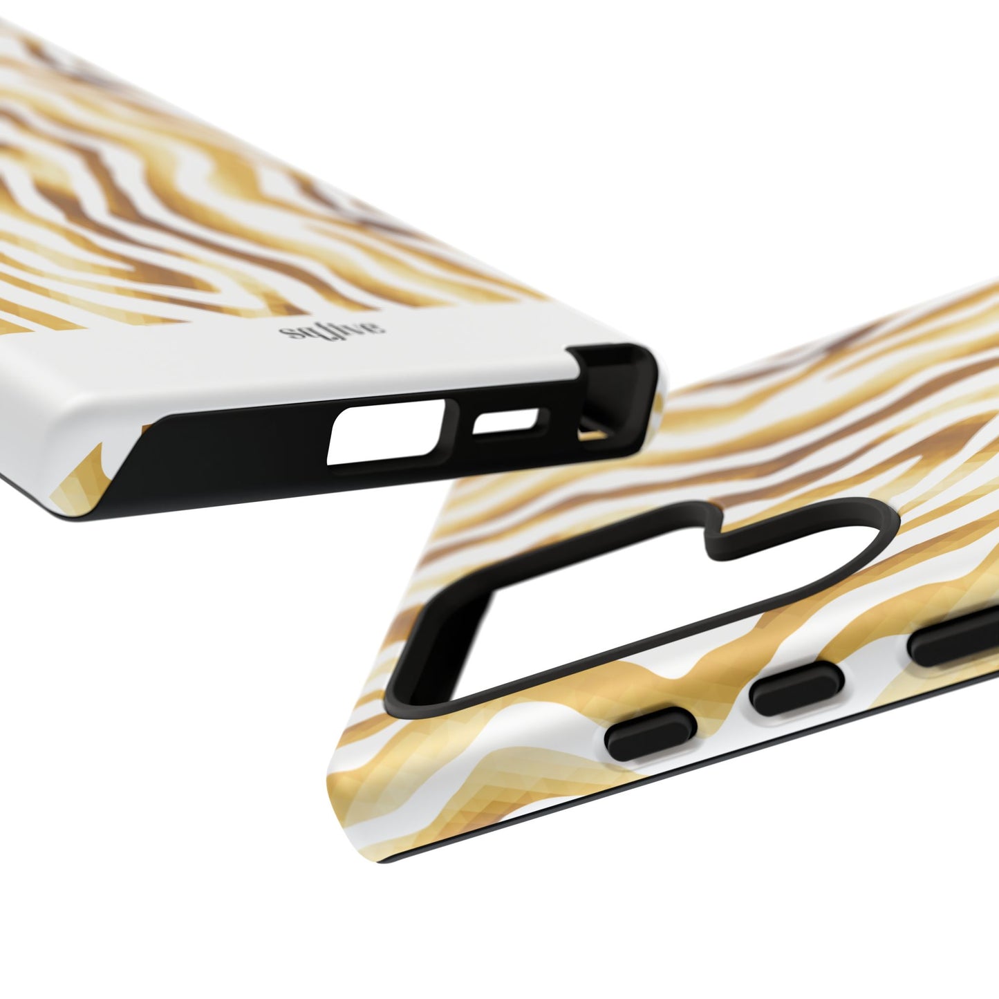 Golden Wavy Tough Cases