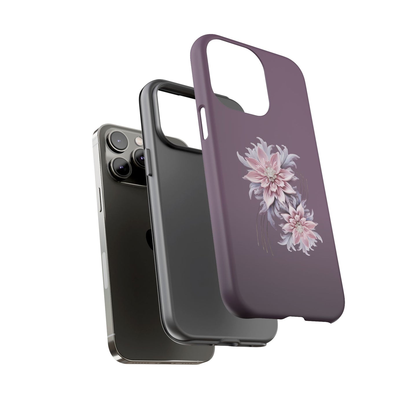 Purple Flower Tough Cases