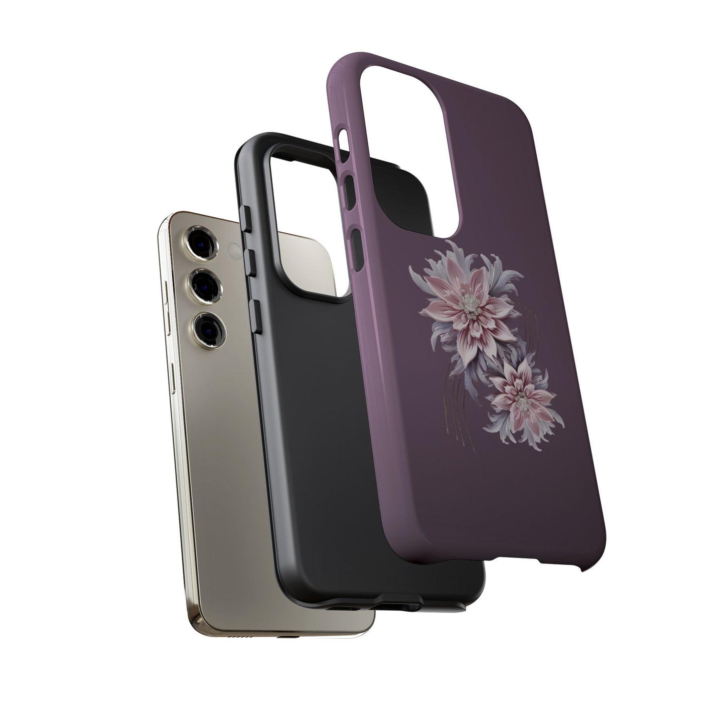 Purple Flower Tough Cases