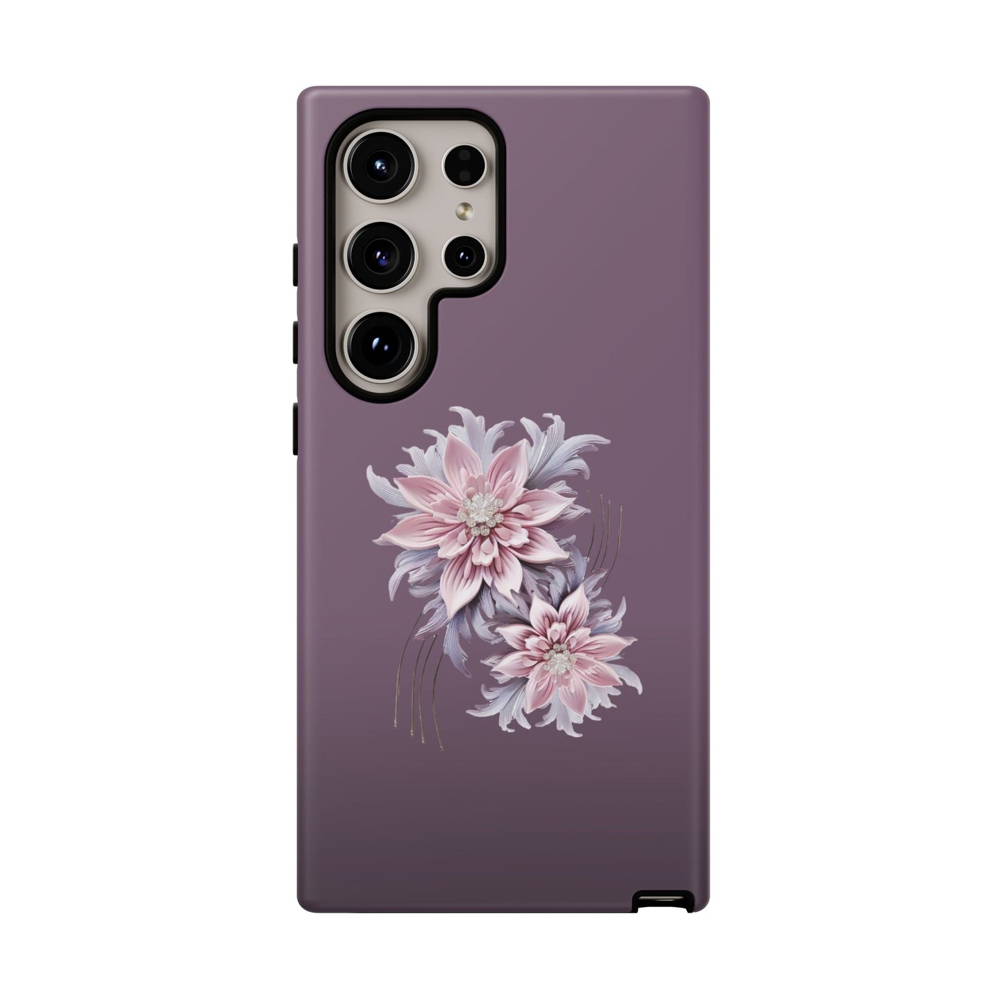 Purple Flower Tough Cases