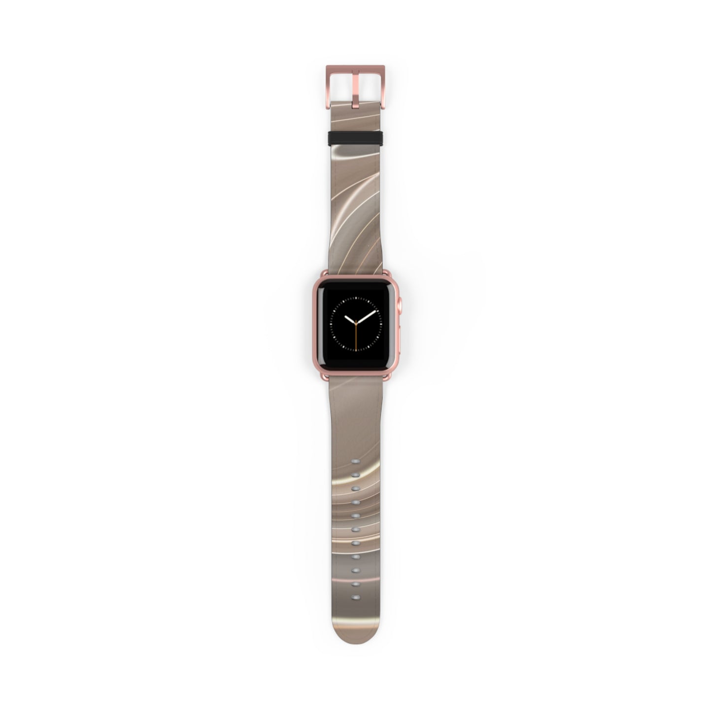 Brown Wavy Trendy Watch Band