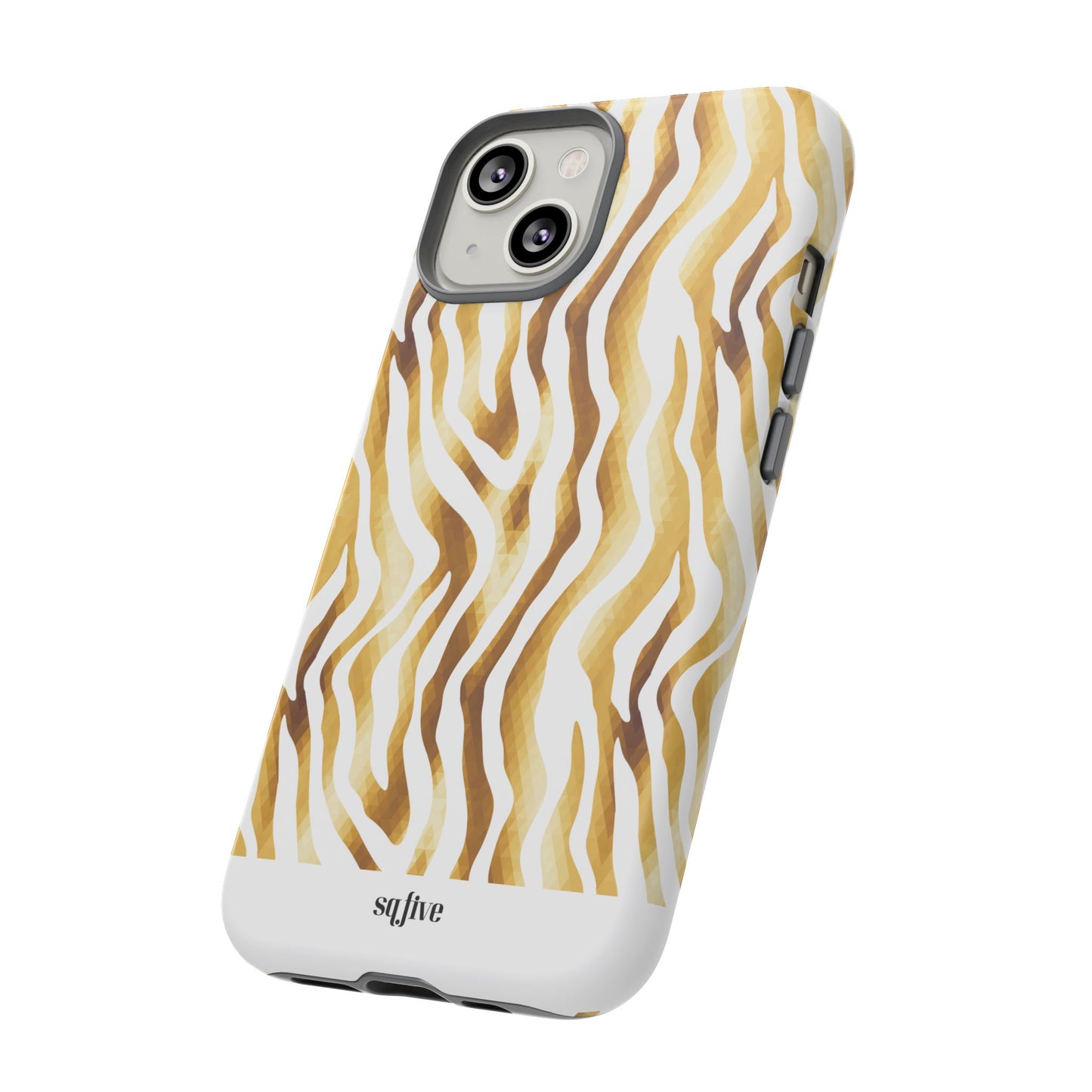 Golden Wavy Tough Cases