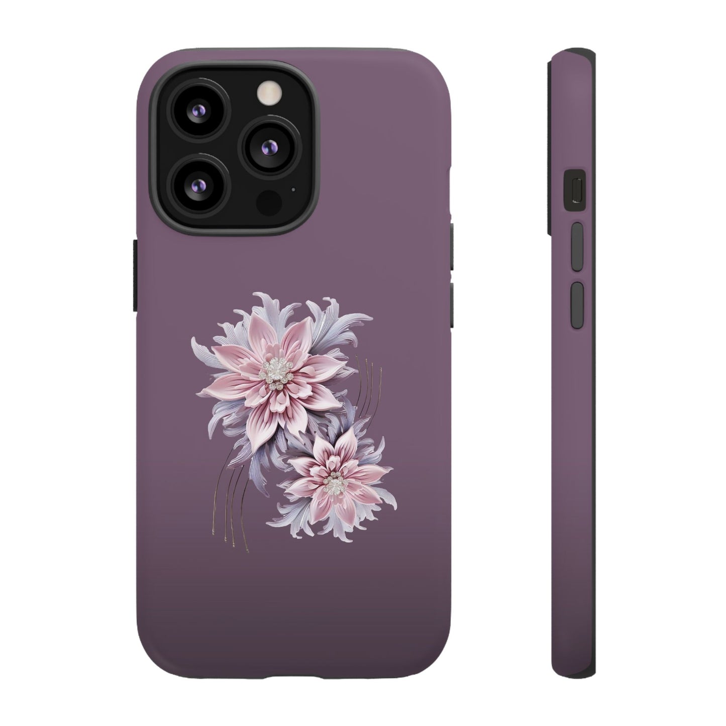 Purple Flower Tough Cases