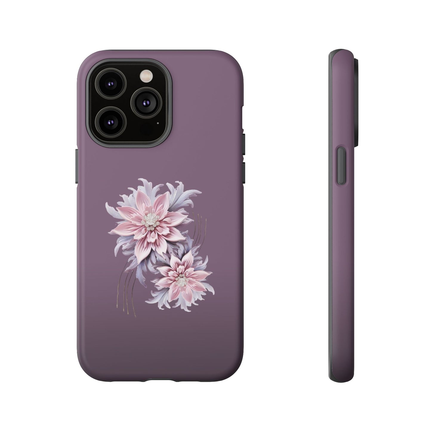 Purple Flower Tough Cases