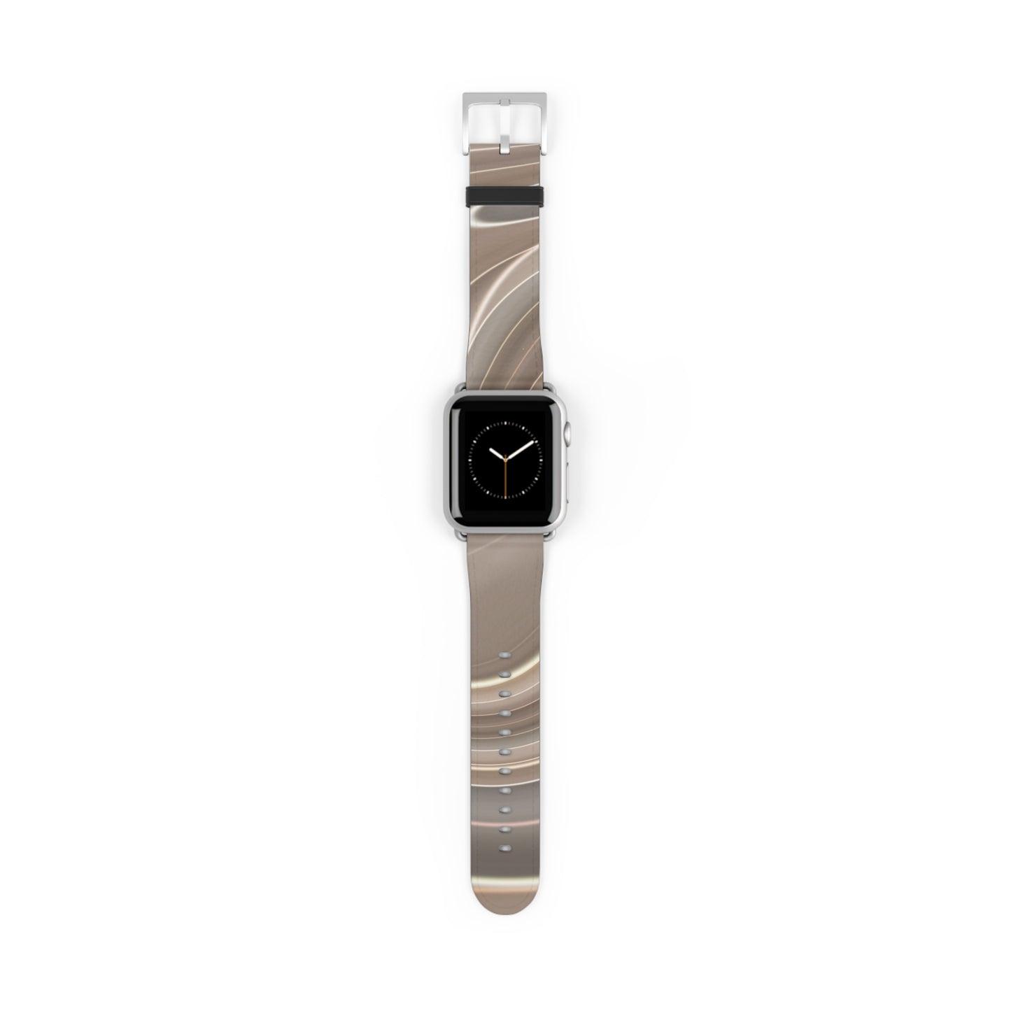 Brown Wavy Trendy Watch Band