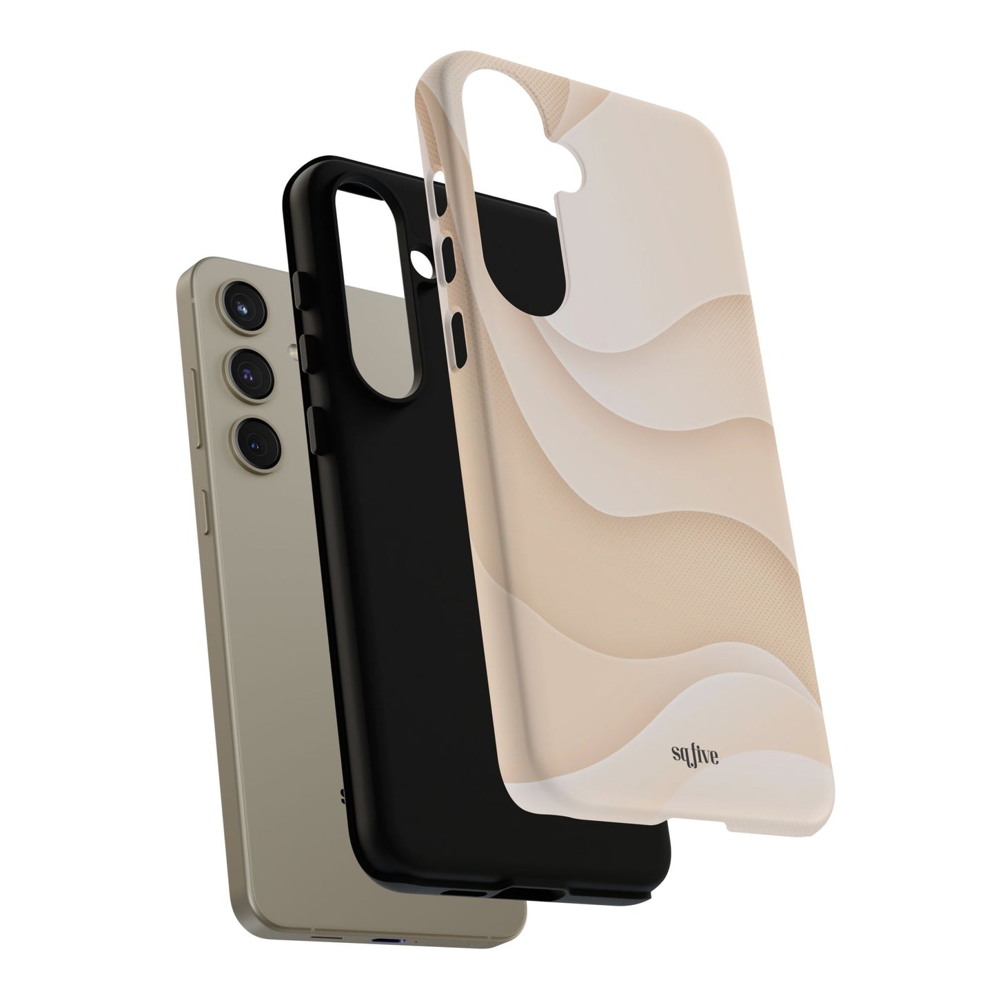 Brown Wavy Tough Cases