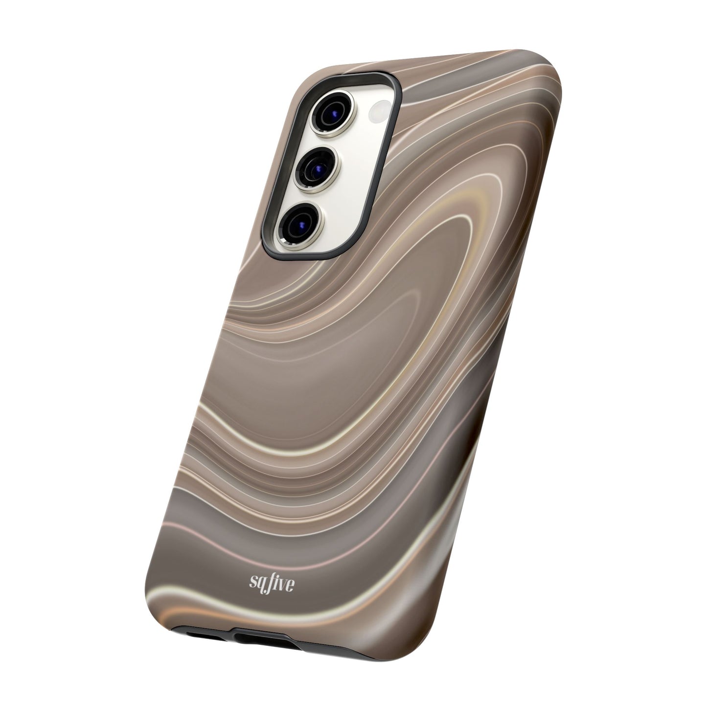 Brown Wavy Tough Cases