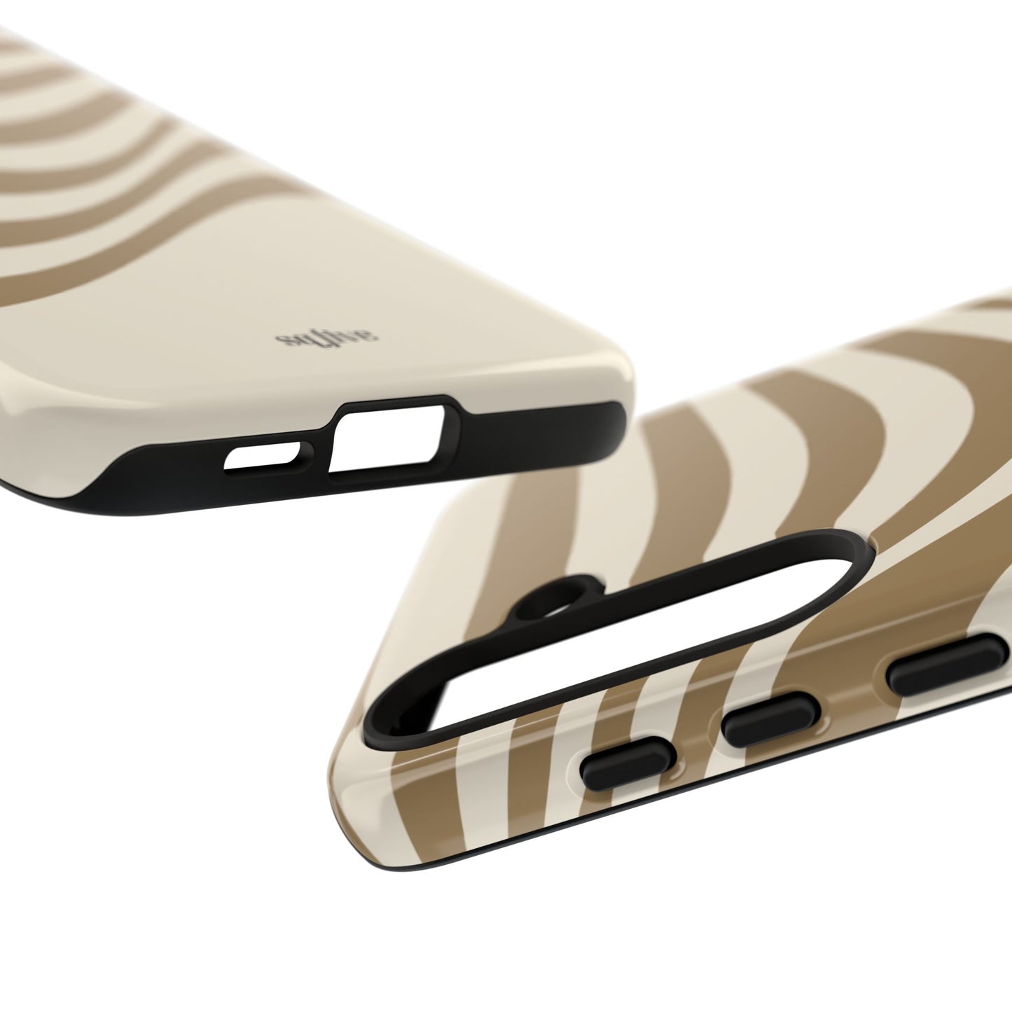 Brown Wavy Tough Cases