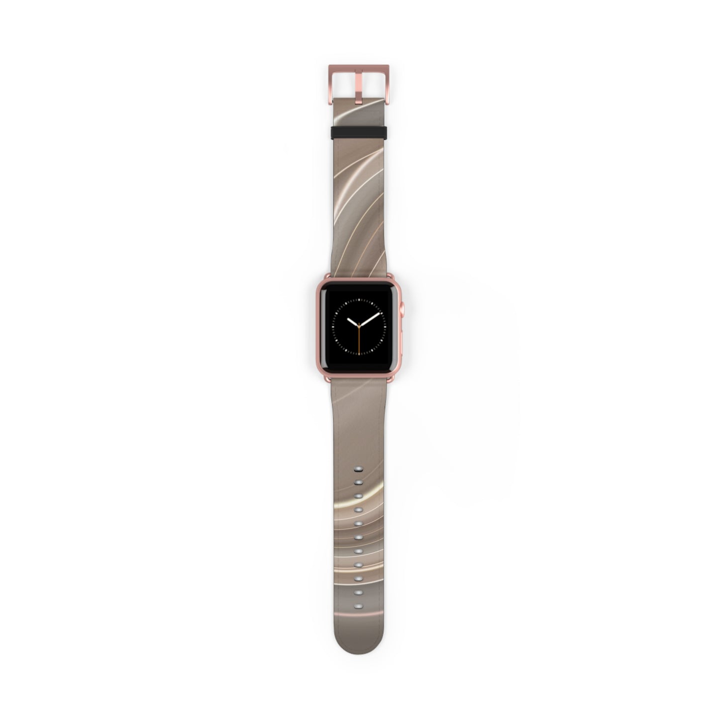 Brown Wavy Trendy Watch Band