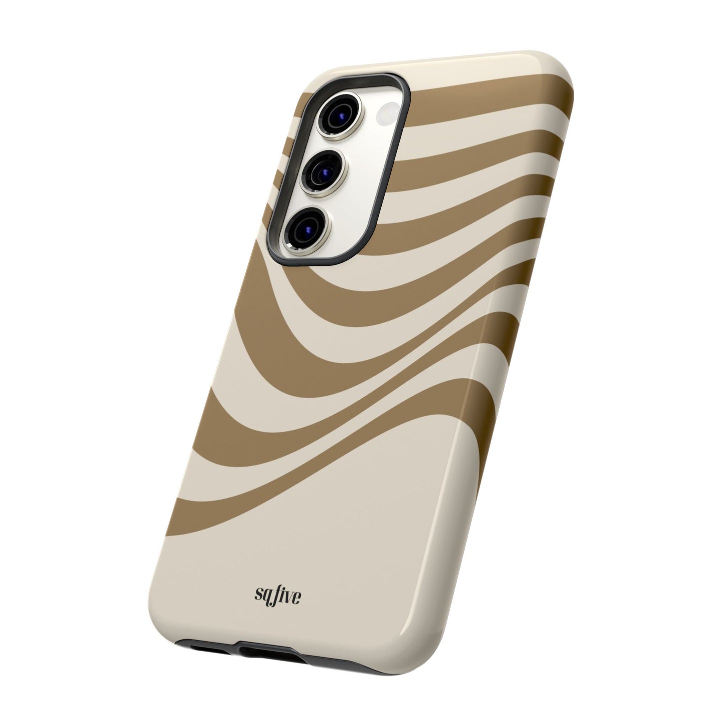 Brown Wavy Tough Cases