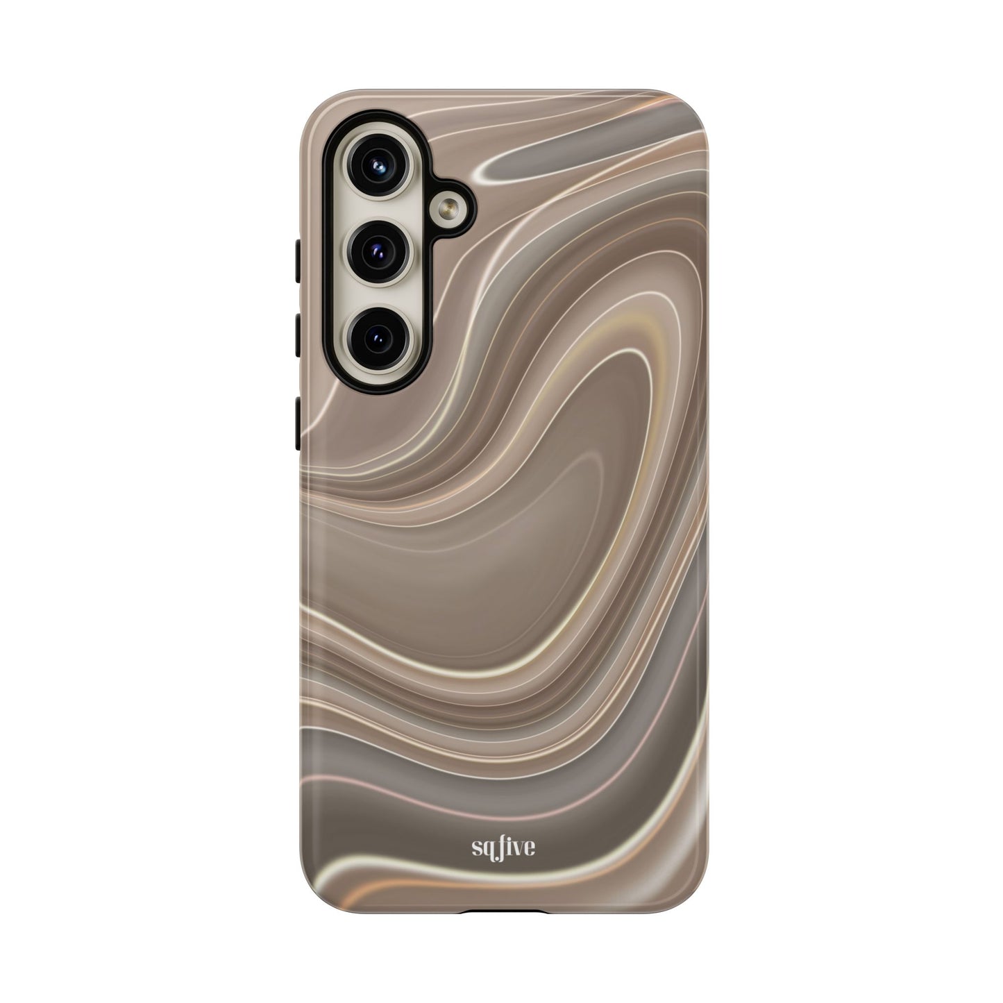 Brown Wavy Tough Cases