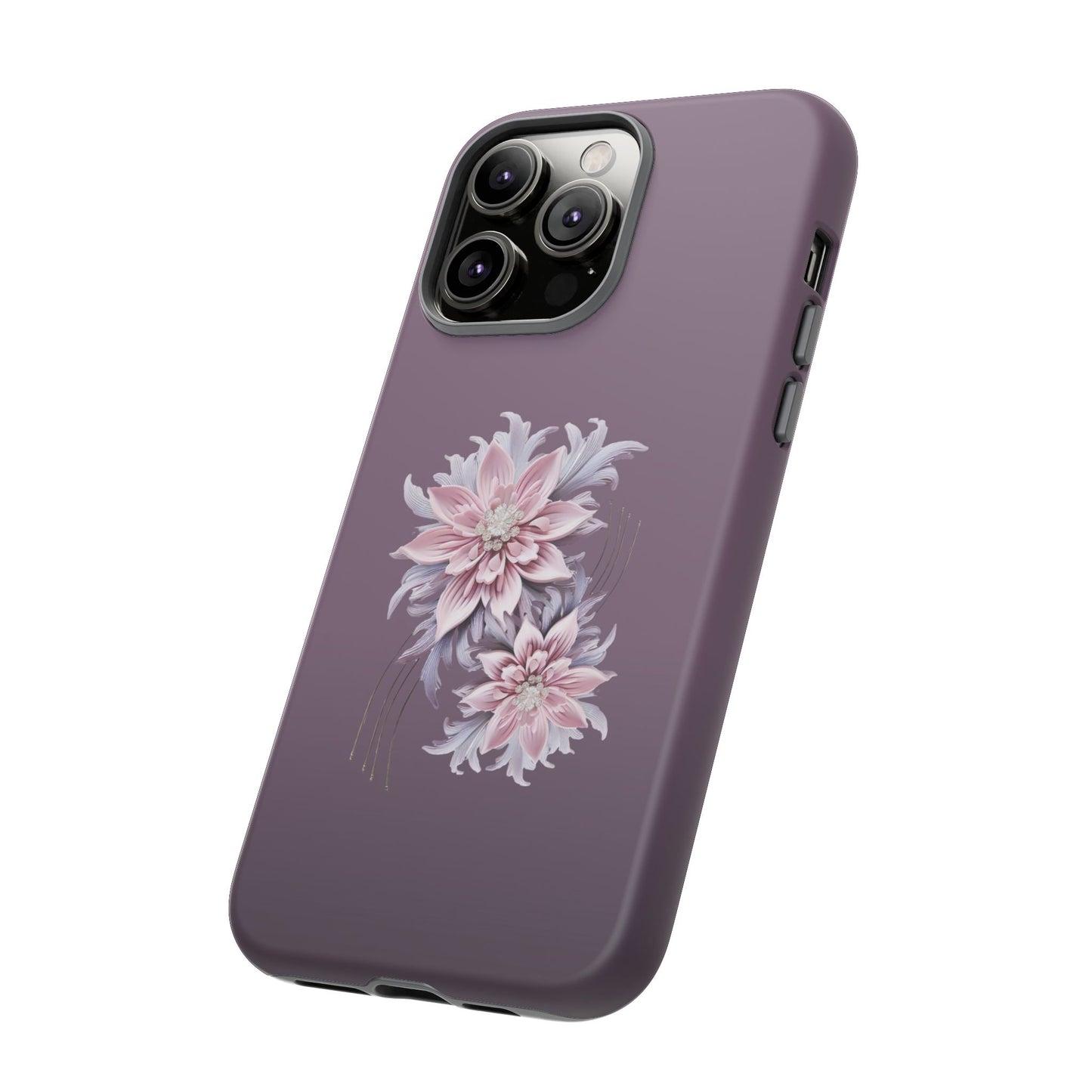 Purple Flower Tough Cases