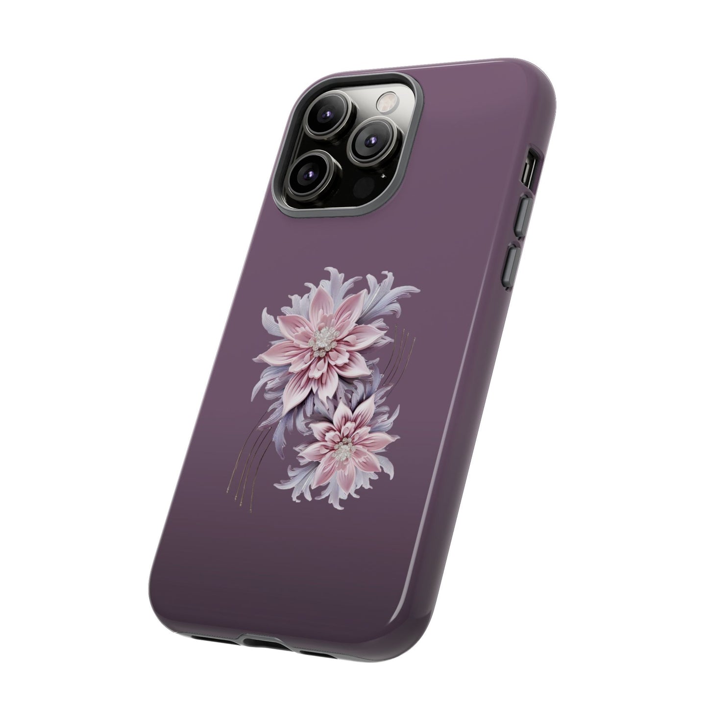 Purple Flower Tough Cases