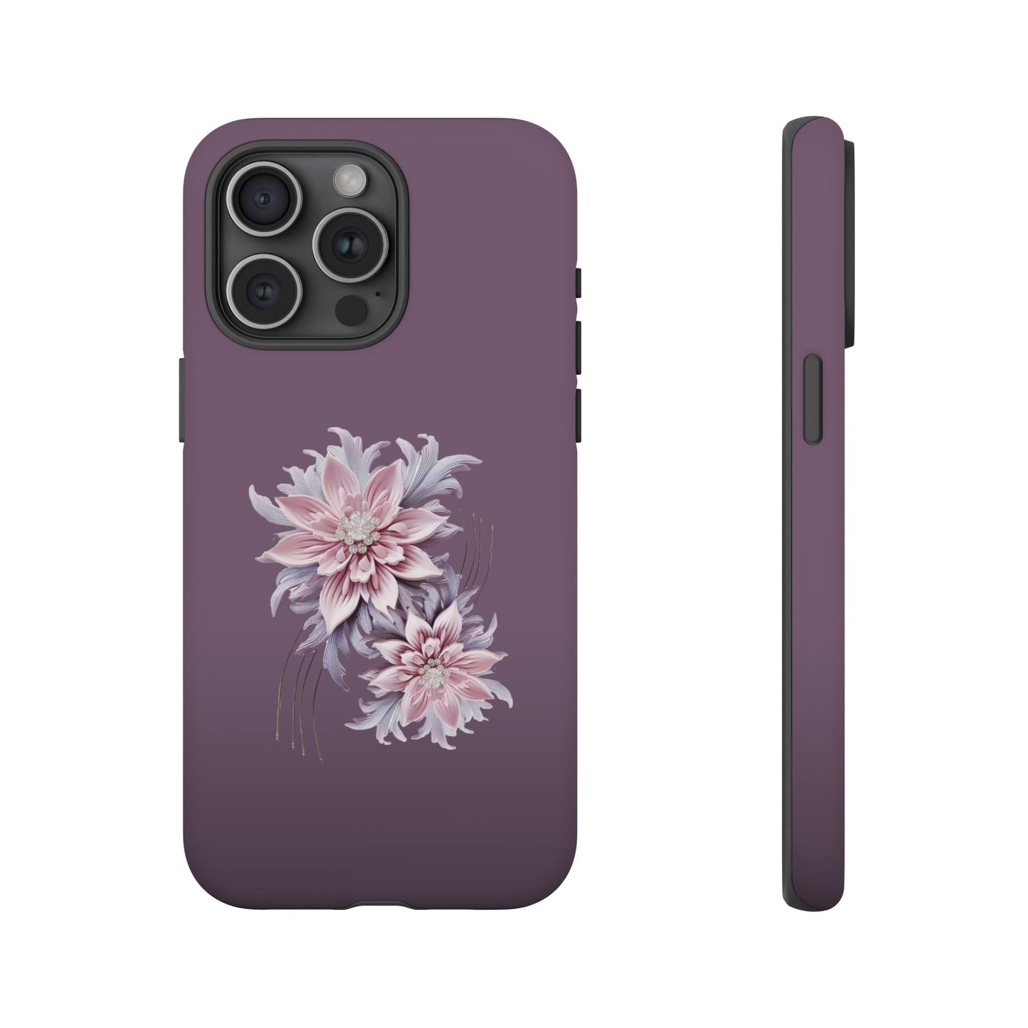 Purple Flower Tough Cases