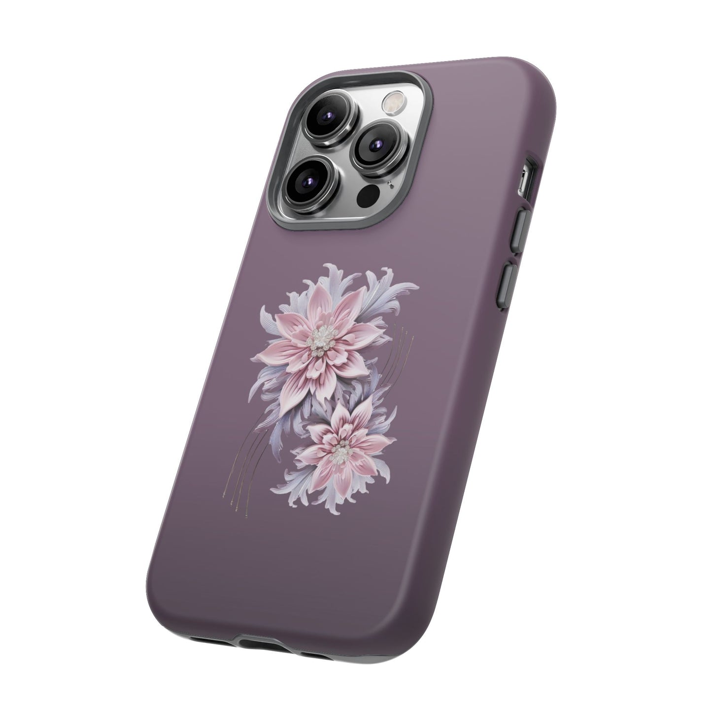 Purple Flower Tough Cases