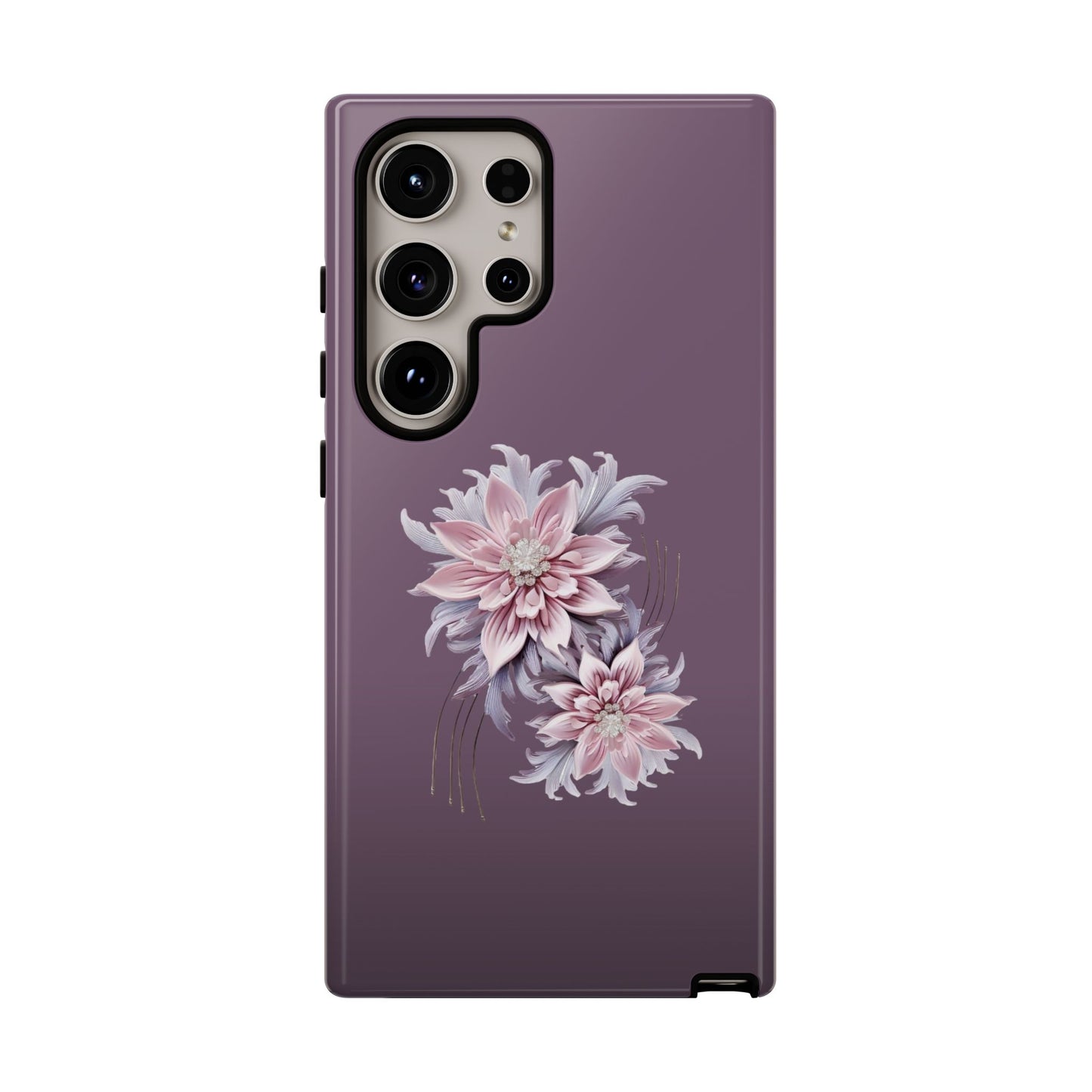 Purple Flower Tough Cases