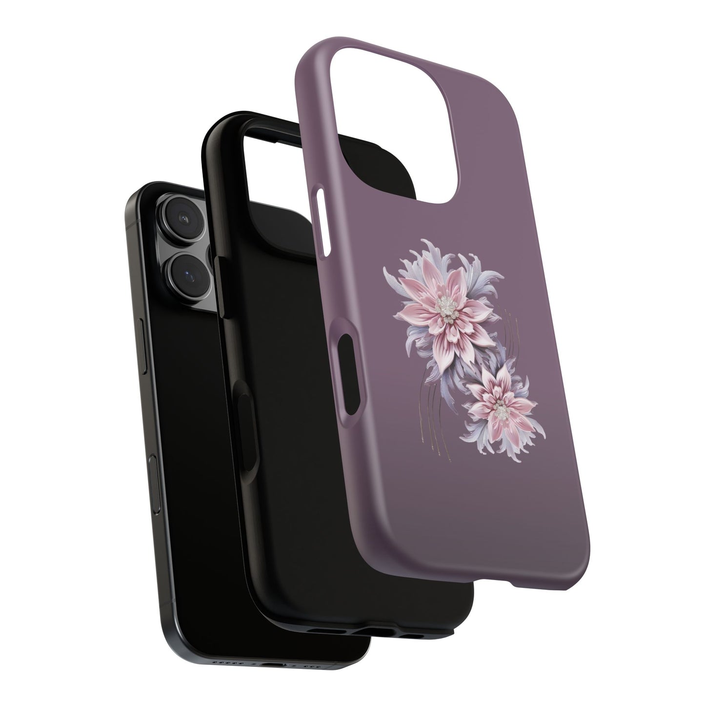 Purple Flower Tough Cases