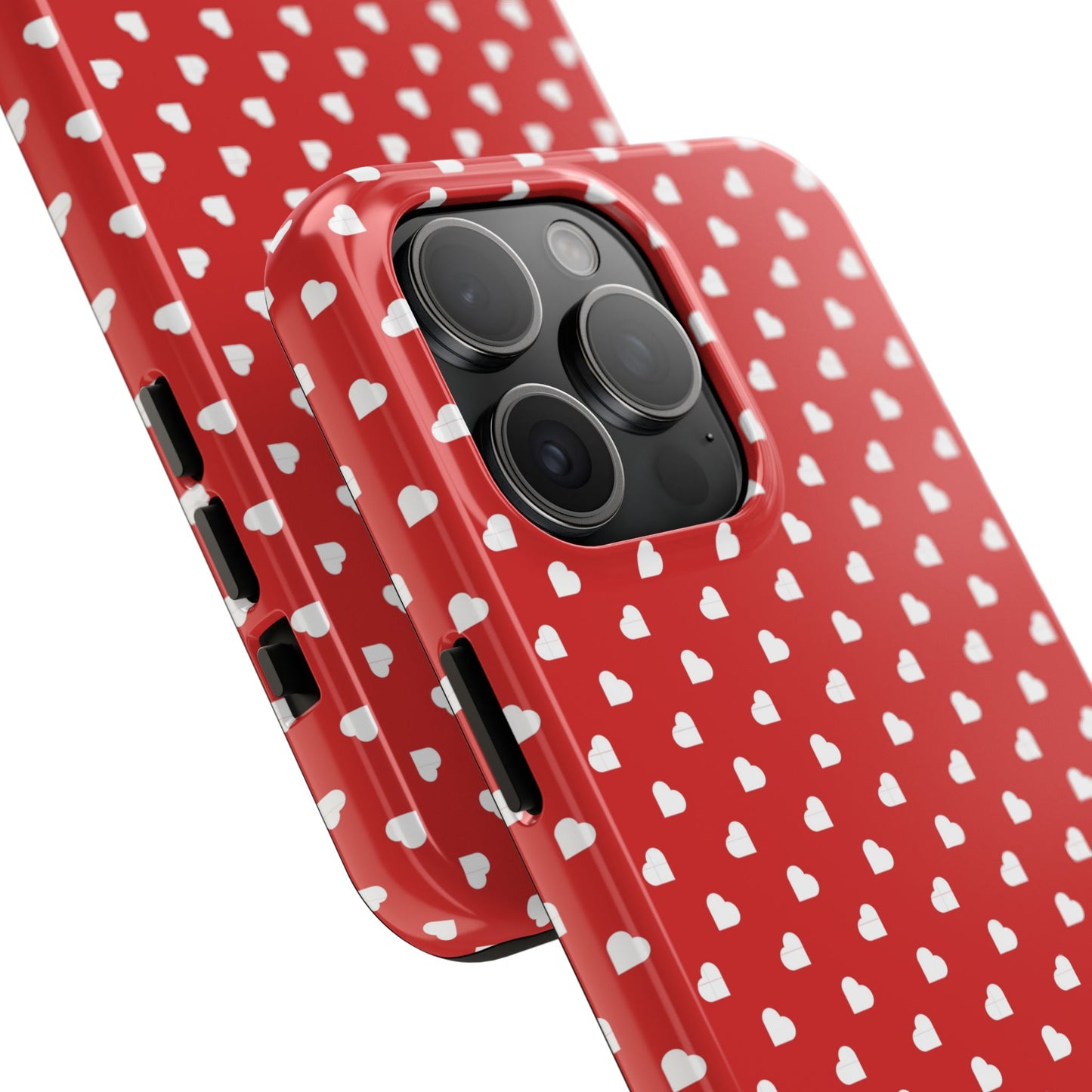 Red Hearts Tough Phone Cases - iPhone 15 14 13 | Samsung Case