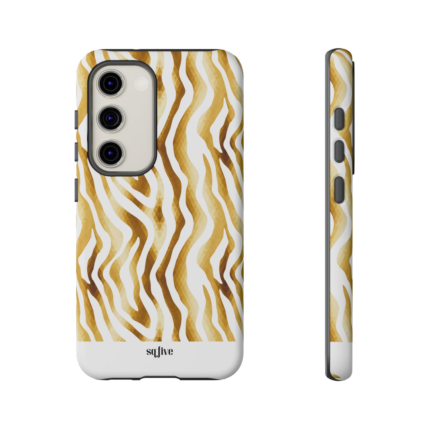 Golden Wavy Tough Cases