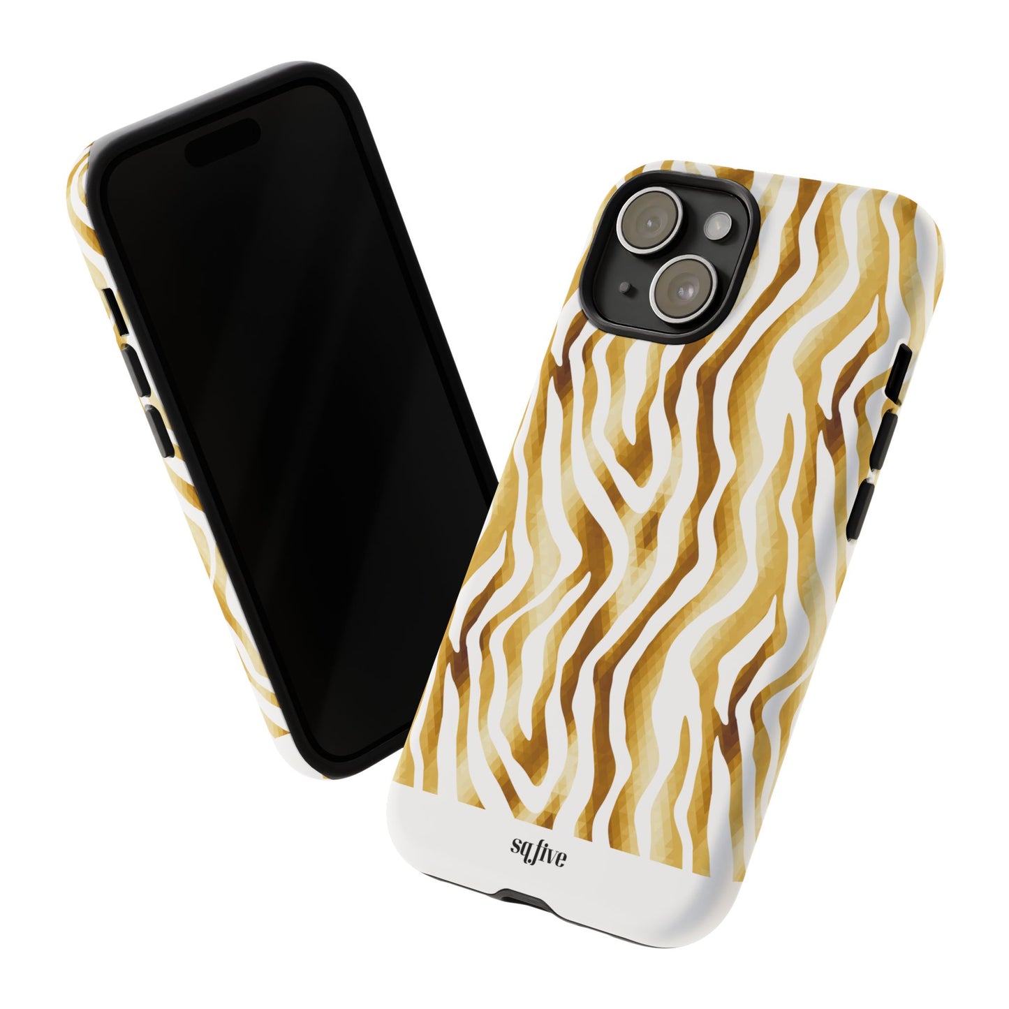 Golden Wavy Tough Cases