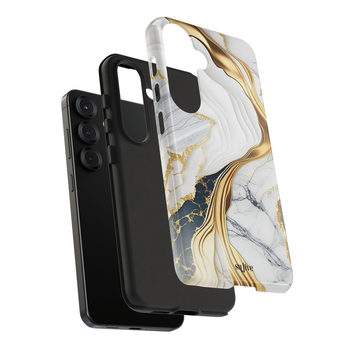 Elegant Marble Phone Case | Tough Cases, Stylish Smartphone Cover, Chic Gift Idea, Modern Accessories, Art for Your Device