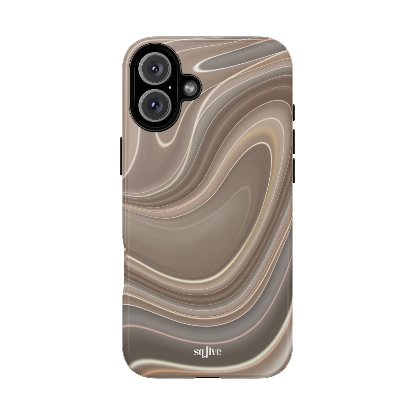 Brown Wavy Tough Cases