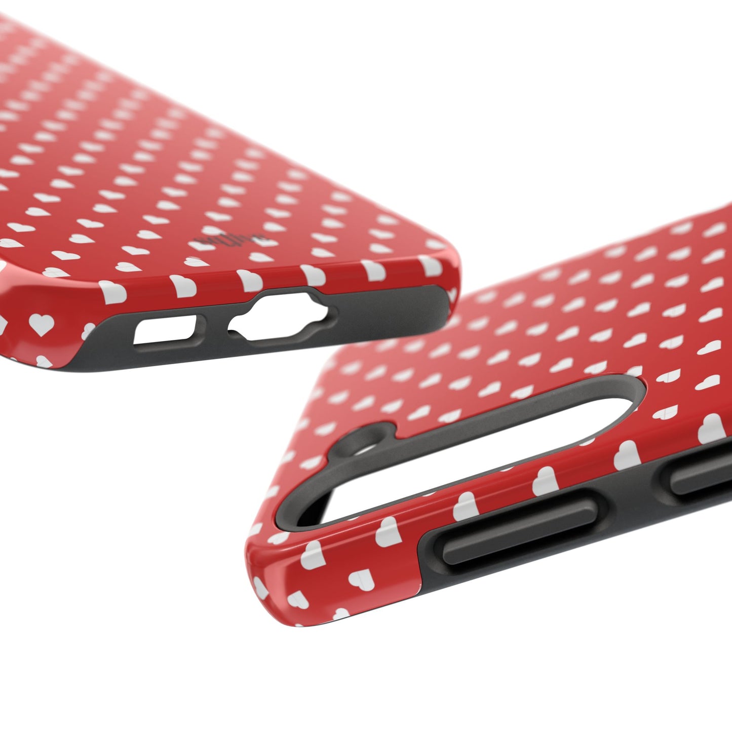 Red Hearts Tough Phone Cases - iPhone 15 14 13 | Samsung Case