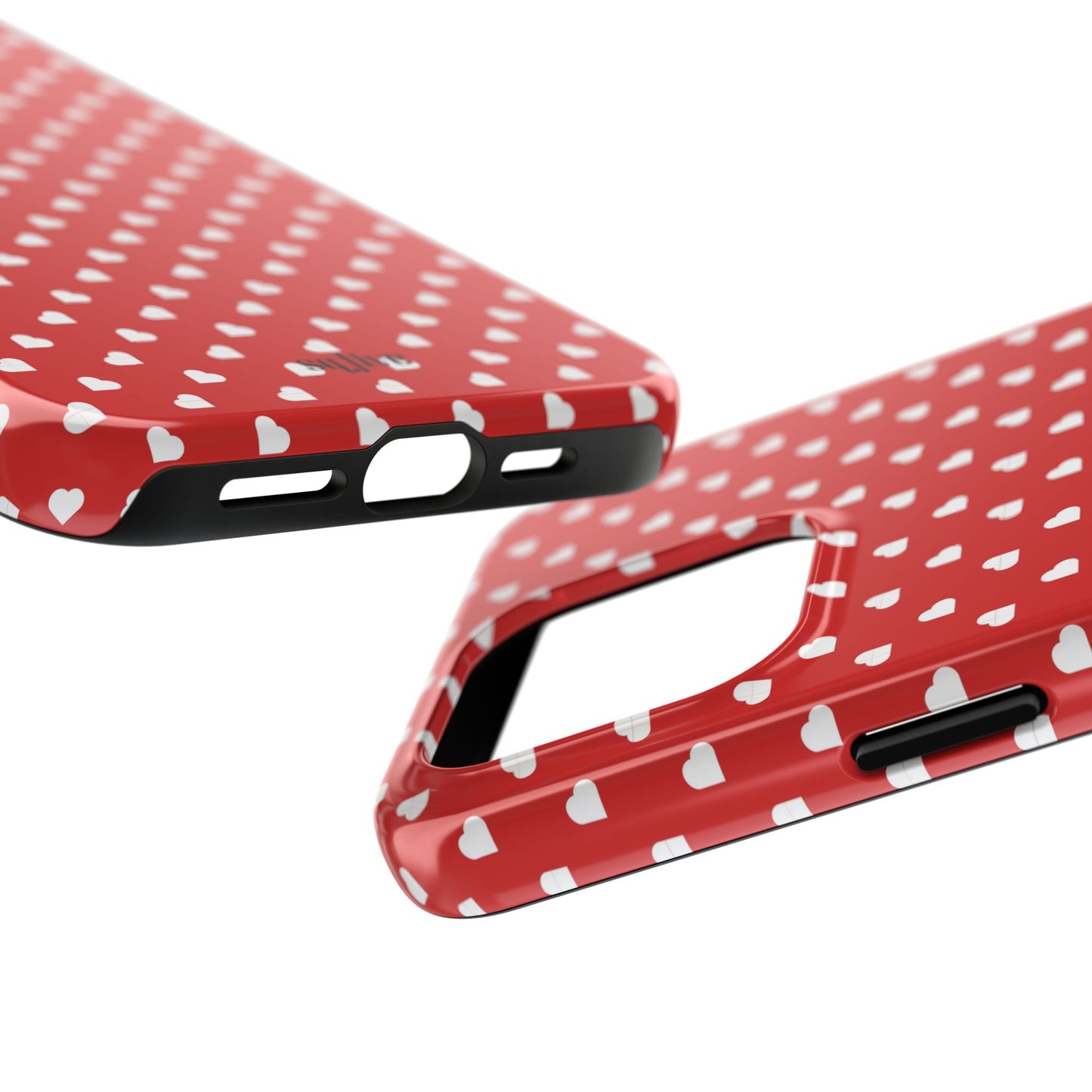 Red Hearts Tough Phone Cases - iPhone 15 14 13 | Samsung Case