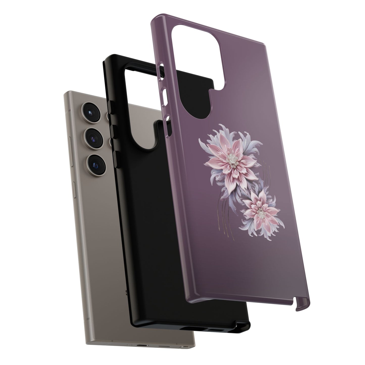 Purple Flower Tough Cases