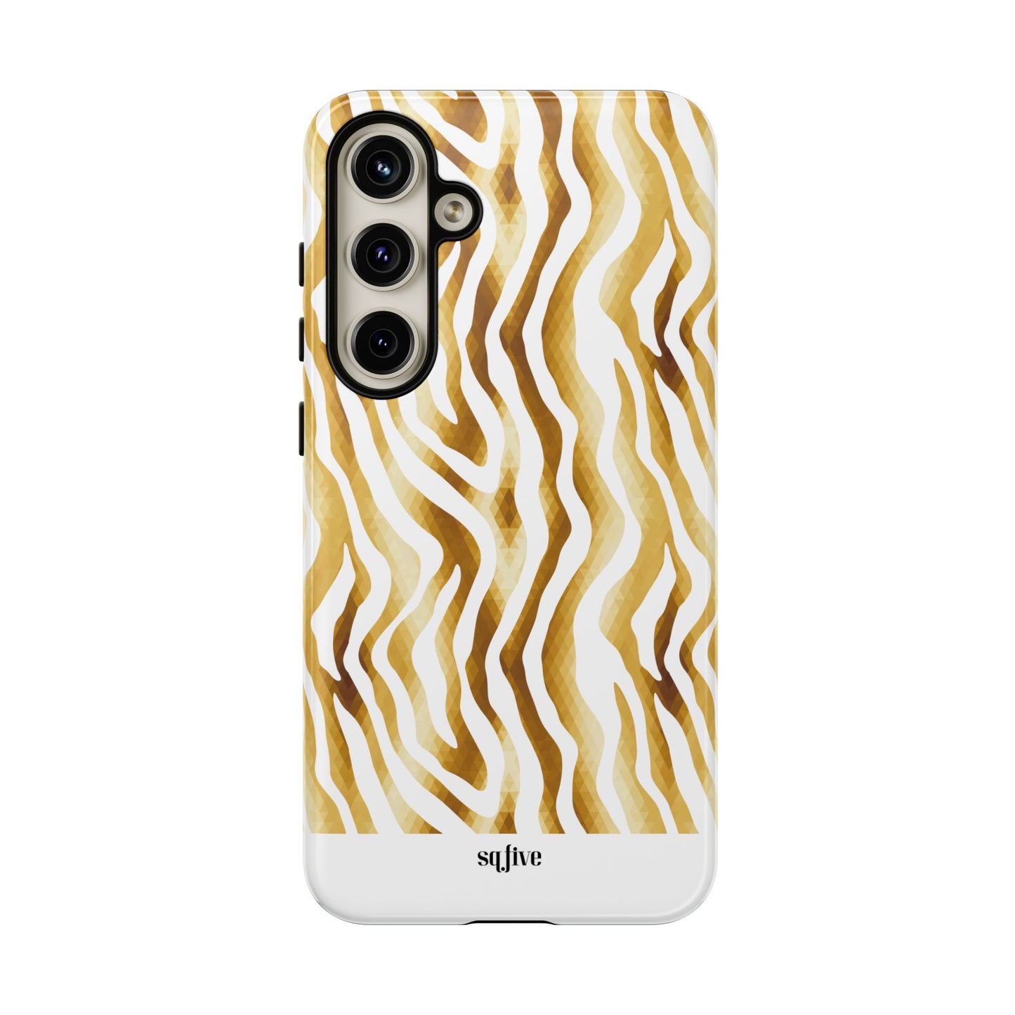 Golden Wavy Tough Cases