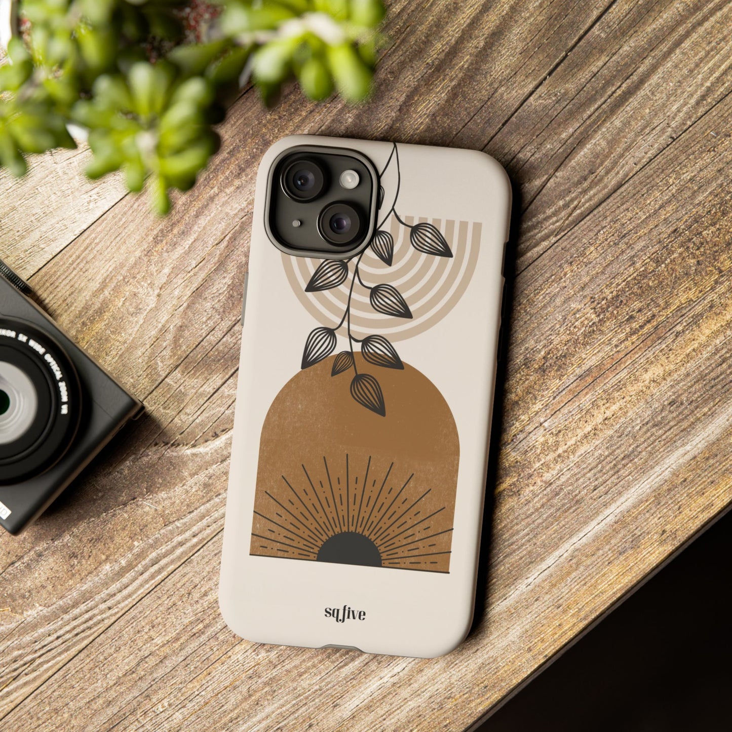 Brown Boho Tough Cases