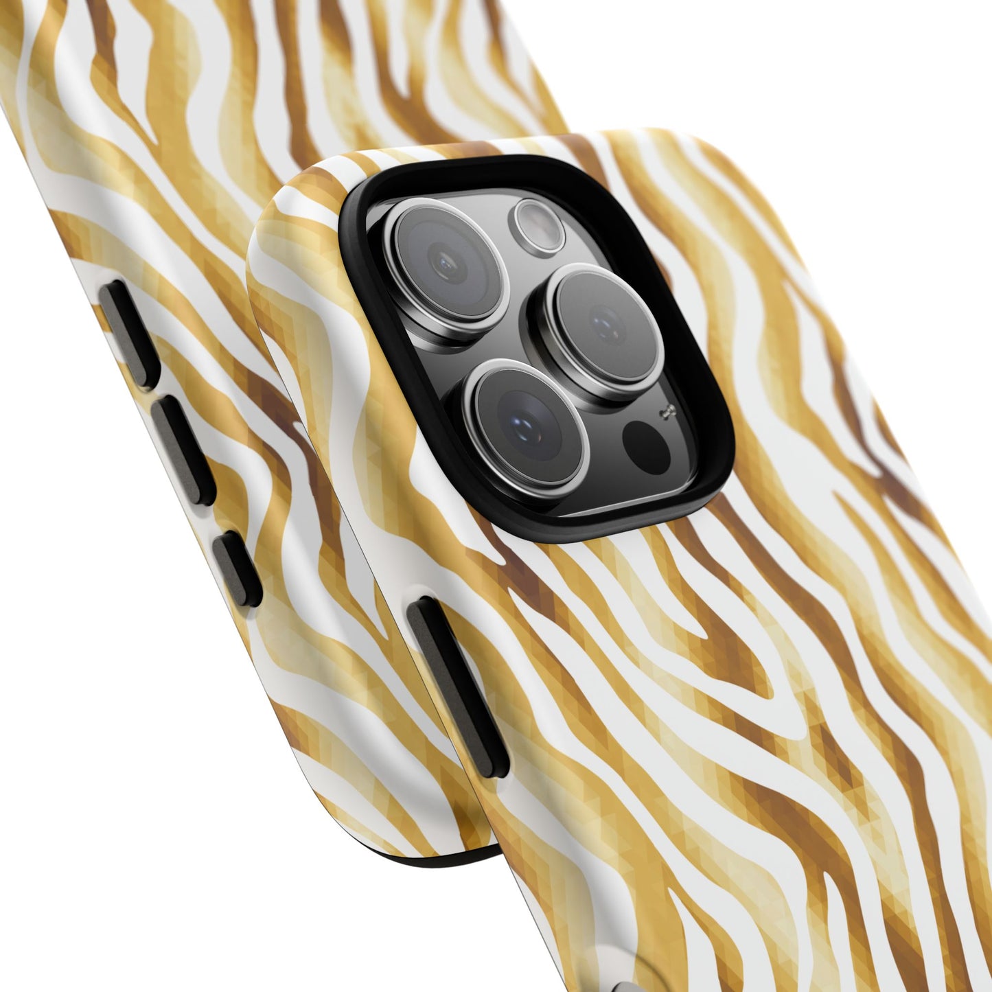 Golden Wavy Tough Cases