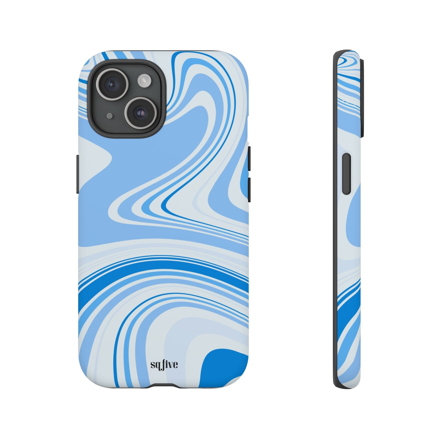 Blue Swirl Tough Cases