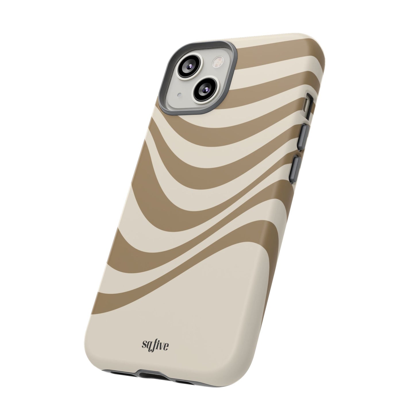 Brown Wavy Tough Cases