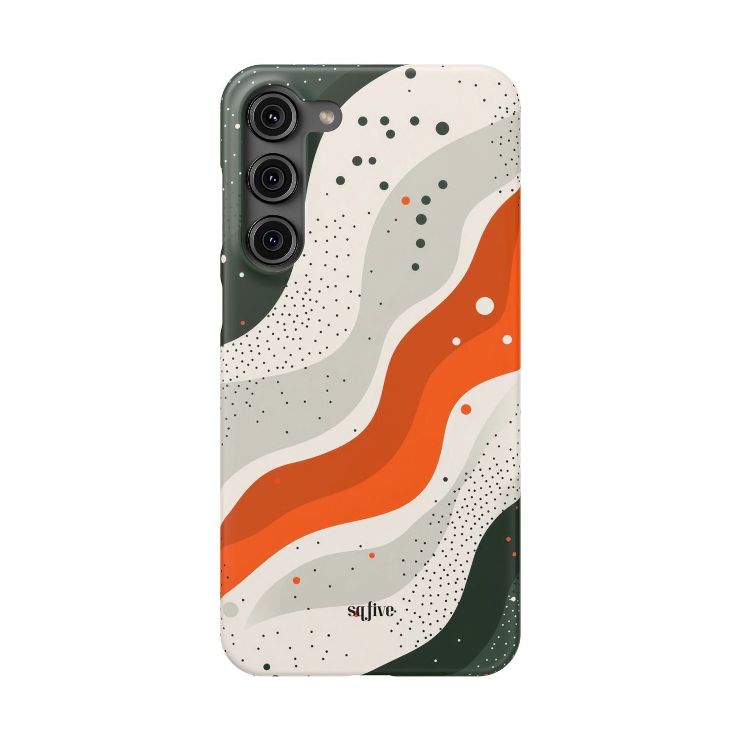 Orange Abstract Slim Cases