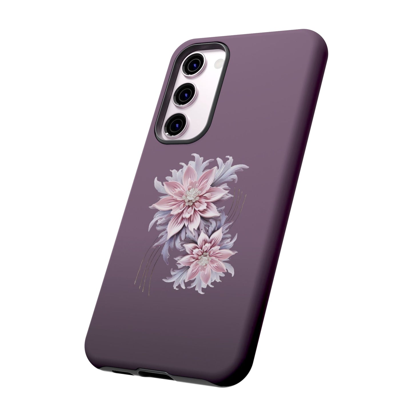 Purple Flower Tough Cases