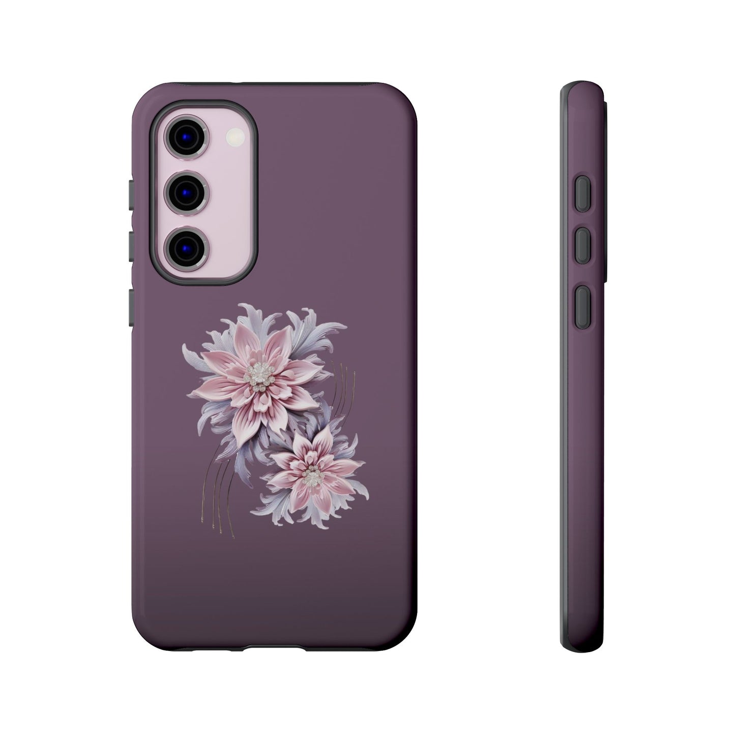 Purple Flower Tough Cases